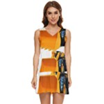 937h 1 955n 2 955n 1 932 1 Tiered Sleeveless Mini Dress