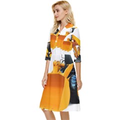 Classy Knee Length Dress 