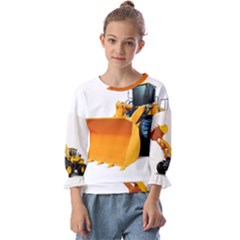 Kids  Cuff Sleeve Top 