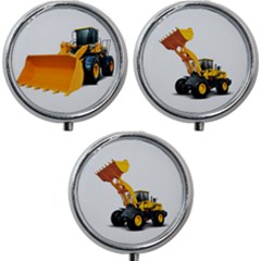 Mini Round Pill Box (Pack of 3) 