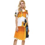 937h 1 955n 2 955n 1 932 1 Button Top Knee Length Dress