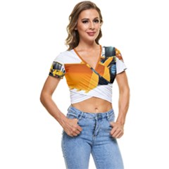 Short Sleeve Foldover T-Shirt 