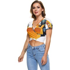 Short Sleeve Foldover T-Shirt 