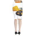 Midi Wrap Pencil Skirt 