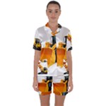 937h 1 955n 2 955n 1 932 1 Satin Short Sleeve Pajamas Set