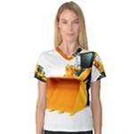 Earth-moving machinery brand new wheel loader sinomach 1.1CBM 2T 918H wheel loader V-Neck Sport Mesh Tee
