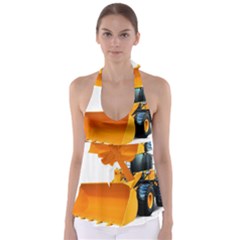 Tie Back Tankini Top 