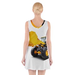 V-Neck Sleeveless Dress 