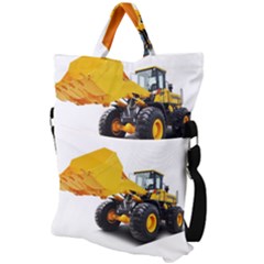 Fold Over Handle Tote Bag 
