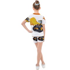 Kids  Mesh T-Shirt and Shorts Set 