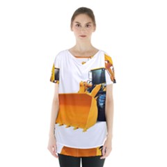 Skirt Hem Sports Top 