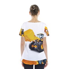 Skirt Hem Sports Top 