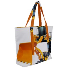 Zip Up Canvas Bag 