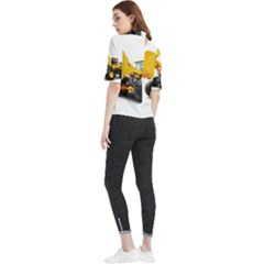 Frill Neck Blouse 