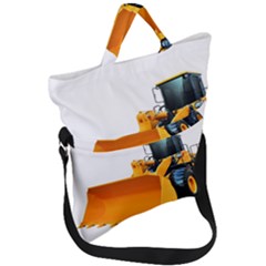 Fold Over Handle Tote Bag 
