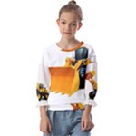 937h 1 955n 2 955n 1 932 1 Kids  Cuff Sleeve Top