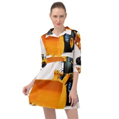 Mini Skater Shirt Dress 