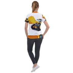 Short Sleeve Zip Up Jacket 