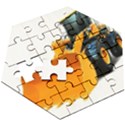 Wooden Puzzle Hexagon 