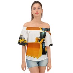 Off Shoulder Short Sleeve Top 