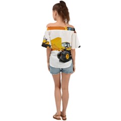 Off Shoulder Short Sleeve Top 