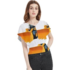 Butterfly Chiffon Blouse 