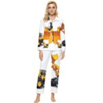 Earth-moving machinery brand new wheel loader sinomach 1.1CBM 2T 918H wheel loader Womens  Long Sleeve Pocket Pajamas Set