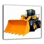 Earth-moving machinery brand new wheel loader sinomach 1.1CBM 2T 918H wheel loader Canvas 24  x 20  (Stretched)