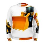 Earth-moving machinery brand new wheel loader sinomach 1.1CBM 2T 918H wheel loader Men s Sweatshirt