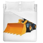 Earth-moving machinery brand new wheel loader sinomach 1.1CBM 2T 918H wheel loader Duvet Cover (Queen Size)