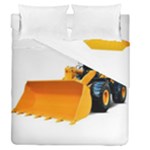 Earth-moving machinery brand new wheel loader sinomach 1.1CBM 2T 918H wheel loader Duvet Cover Double Side (Queen Size)