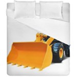 Earth-moving machinery brand new wheel loader sinomach 1.1CBM 2T 918H wheel loader Duvet Cover Double Side (California King Size)