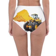 Reversible High-Waist Bikini Bottoms 