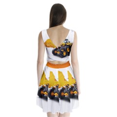 Split Back Mini Dress  