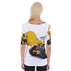 Wide Neckline T-Shirt 
