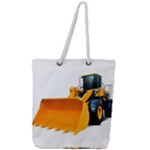 Earth-moving machinery brand new wheel loader sinomach 1.1CBM 2T 918H wheel loader Full Print Rope Handle Tote (Large)