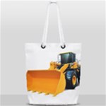 Earth-moving machinery brand new wheel loader sinomach 1.1CBM 2T 918H wheel loader Full Print Rope Handle Tote (Small)