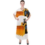 Earth-moving machinery brand new wheel loader sinomach 1.1CBM 2T 918H wheel loader V-Neck Boho Style Maxi Dress