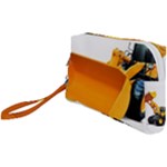 Earth-moving machinery brand new wheel loader sinomach 1.1CBM 2T 918H wheel loader Wristlet Pouch Bag (Small)