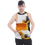 Earth-moving machinery brand new wheel loader sinomach 1.1CBM 2T 918H wheel loader Men s Sleeveless Hoodie