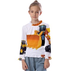 Kids  Frill Detail T-Shirt 