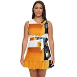 Earth-moving machinery brand new wheel loader sinomach 1.1CBM 2T 918H wheel loader Waist Tie Tier Mini Chiffon Dress
