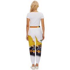 Women s Cropped Drawstring Pants 