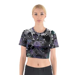 When Gears Turn Cotton Crop Top from ArtsNow.com