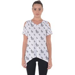 Cut Out Side Drop T-Shirt 