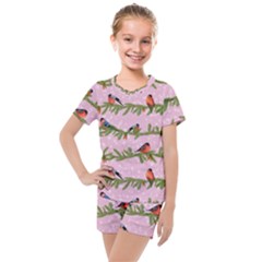 Kids  Mesh T-Shirt and Shorts Set 