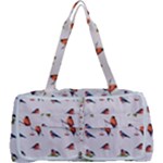 Bullfinches Sit On Branches Multi Function Bag