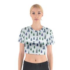 Coniferous Forest Cotton Crop Top from ArtsNow.com