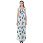 Coniferous Forest Empire Waist Maxi Dress