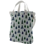 Coniferous Forest Canvas Messenger Bag